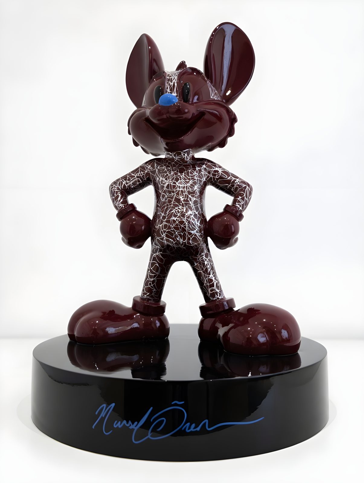 Mr Roo NÖ-MR-19, pop-art sculpture by Nursel Önen