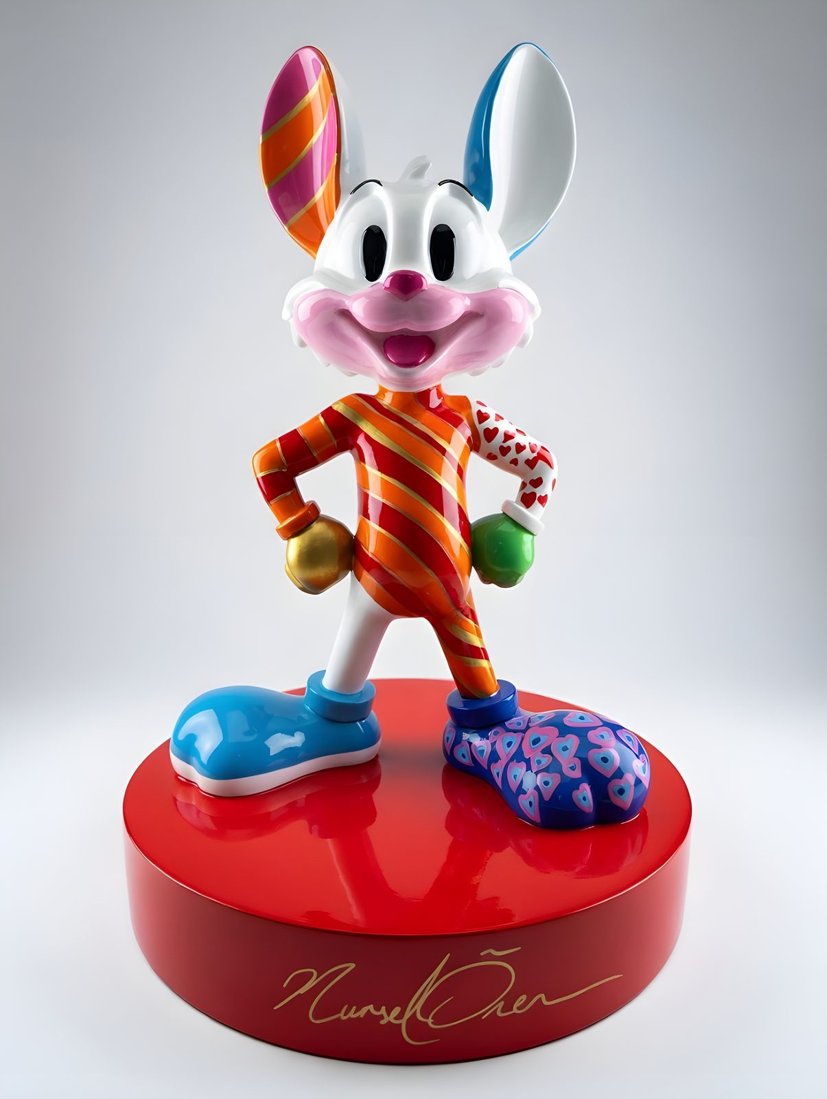 Mr Roo NÖ-MR-23, pop-art sculpture by Nursel Önen
