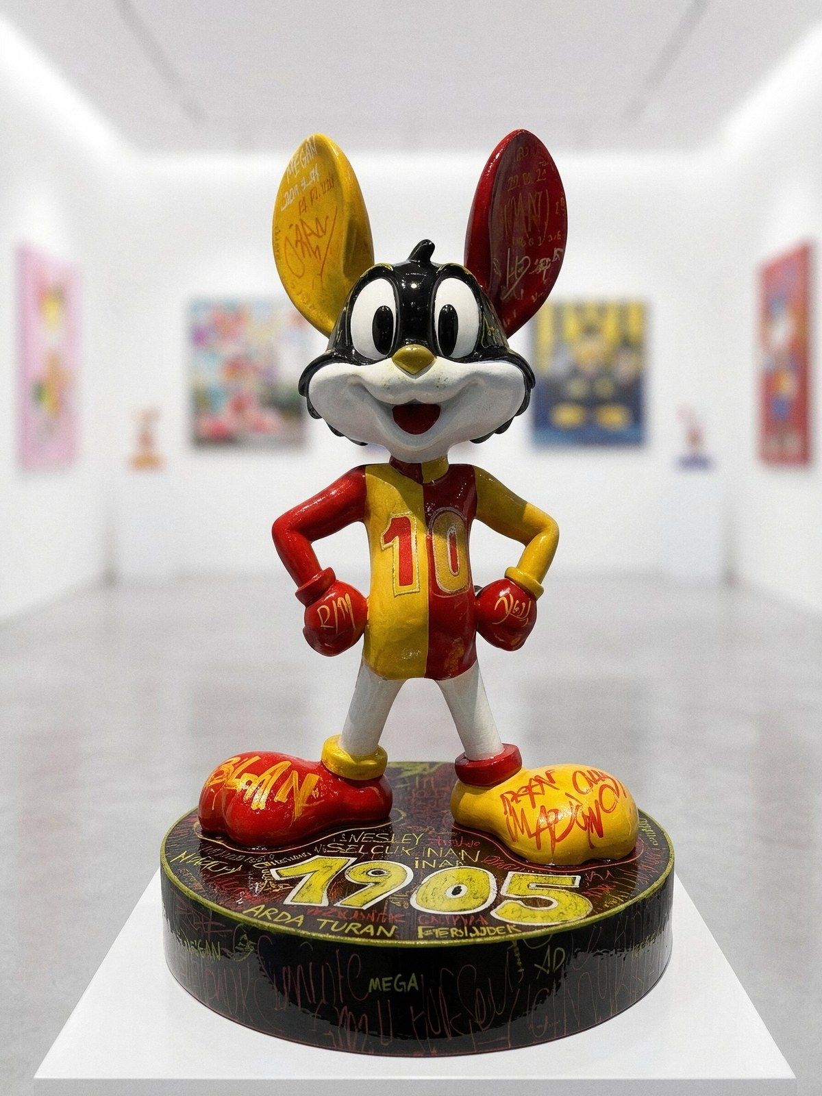 Mr Roo NÖ-MR-03, pop-art sculpture by Nursel Önen