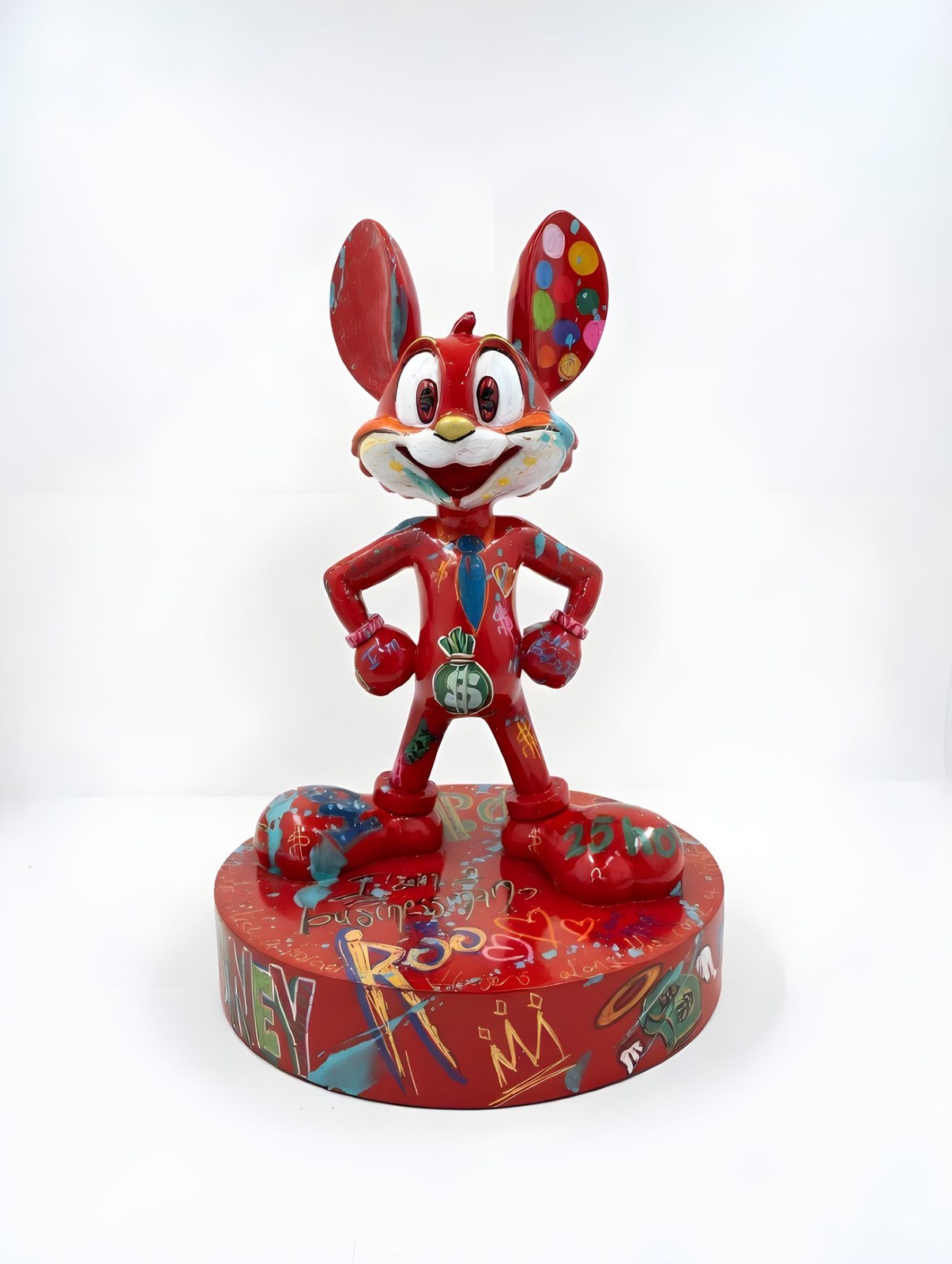 Mr Roo NÖ-MR-07, pop-art sculpture by Nursel Önen