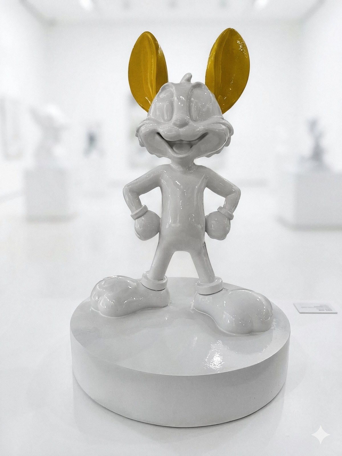 Mr Roo NÖ-MR-09, pop-art sculpture by Nursel Önen