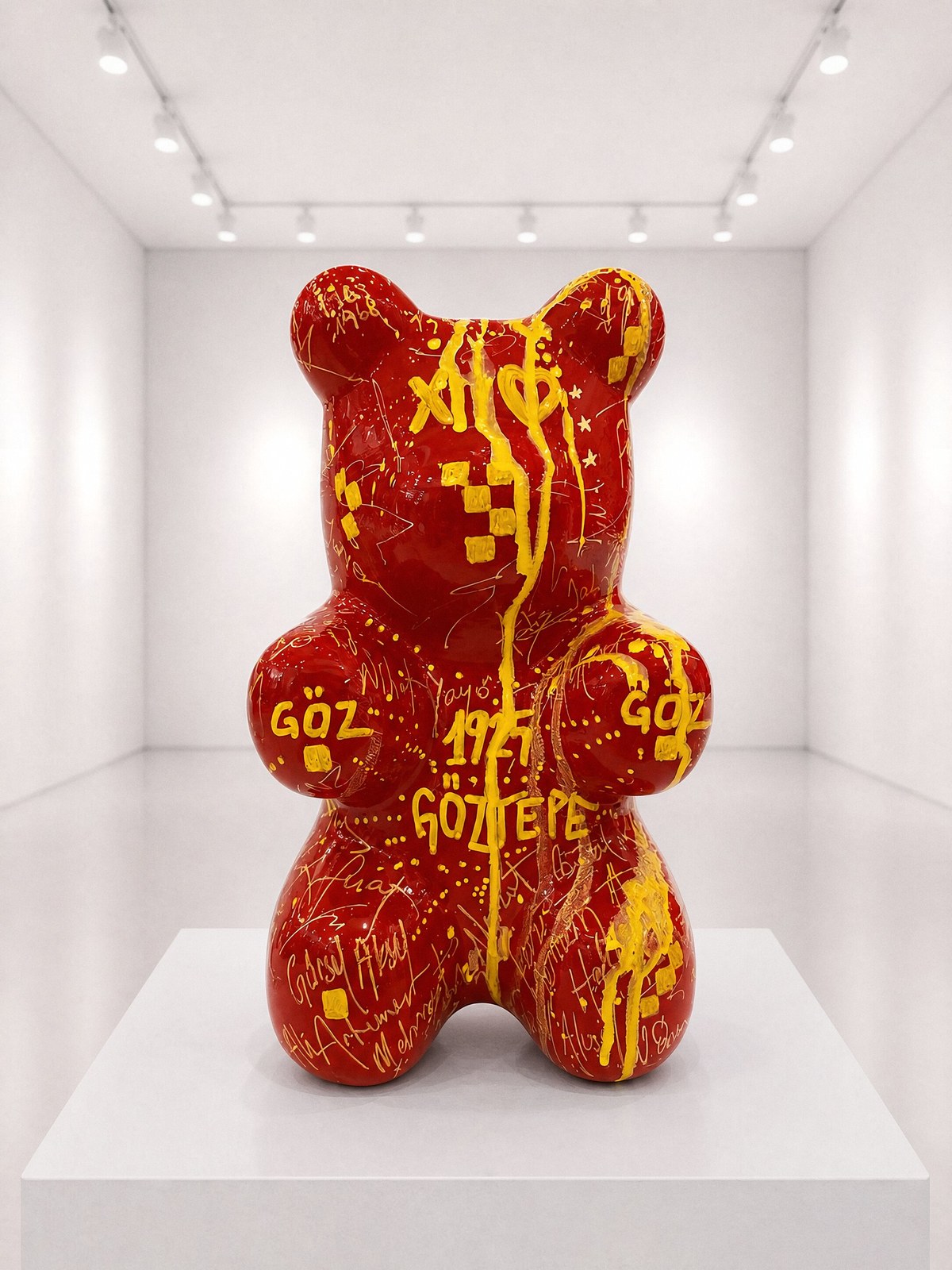Pandy NÖ-PA-03, pop-art sculpture by Nursel Önen